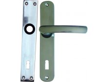 Štíty dveřní K 416, 72 mm, klíč, hliník, ND (balení 20 ks) (003906)